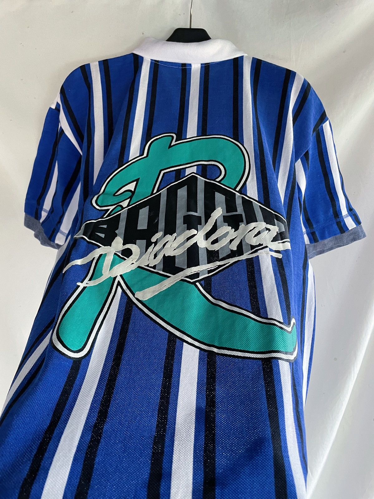 Diadora ROBERTO DIBAGGIO DIADORA POLO SHIRT Size US XL / EU 56 / 4 - 1 Thumbnail