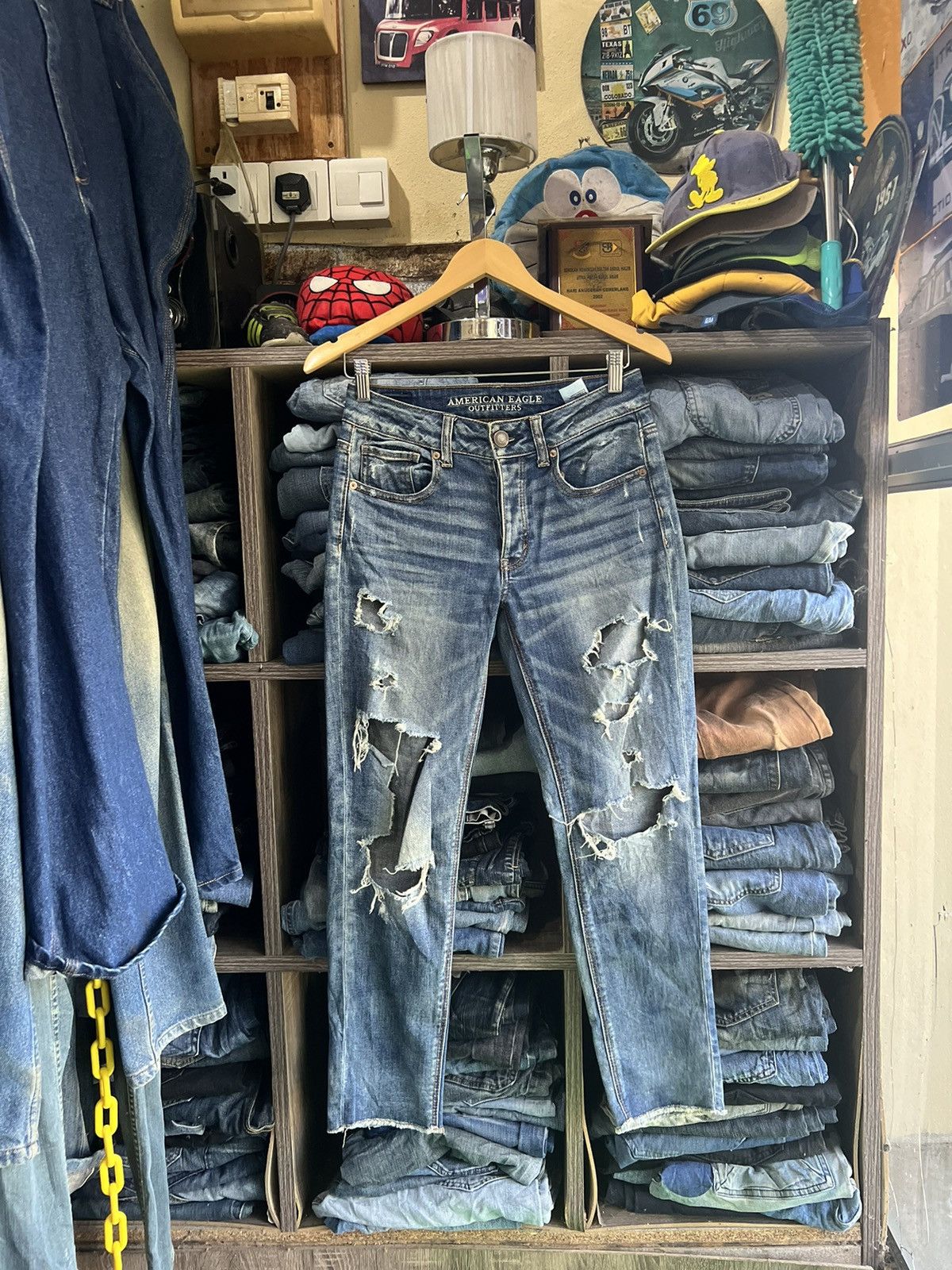 American Eagle Outfitters 🔥American Eagle Outfitters Distressed Denim Size 28" / US 6 / IT 42 - 1 Thumbnail