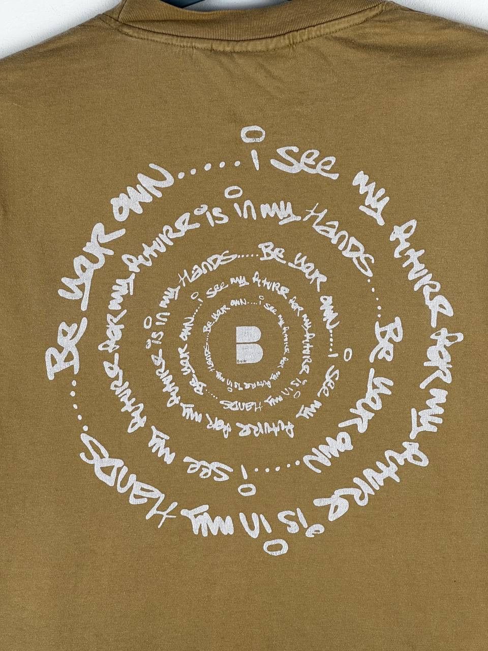 Japanese Brand Wale Adeyemi Graffiti B-side Sand T Shirt Size US XL / EU 56 / 4 - 10 Thumbnail