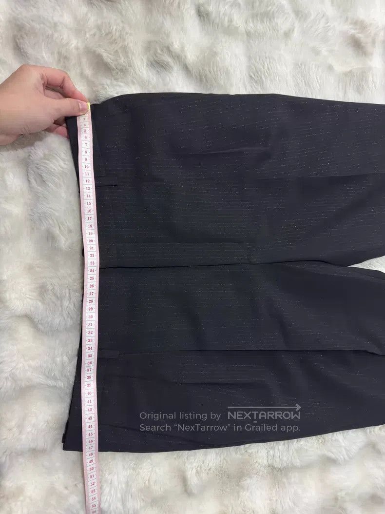Saint Laurent Paris Saint Laurent Paris Double Pleat Slim Fit Shimmer Men's Tr Size US 36 / EU 52 - 7 Thumbnail