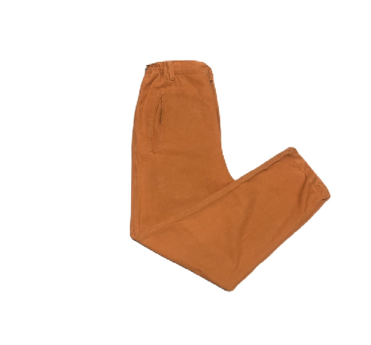 image of Vintage Issey Miyake Hai Sporting Gear High Waisted Pants in Orange, Men's (Size 29)