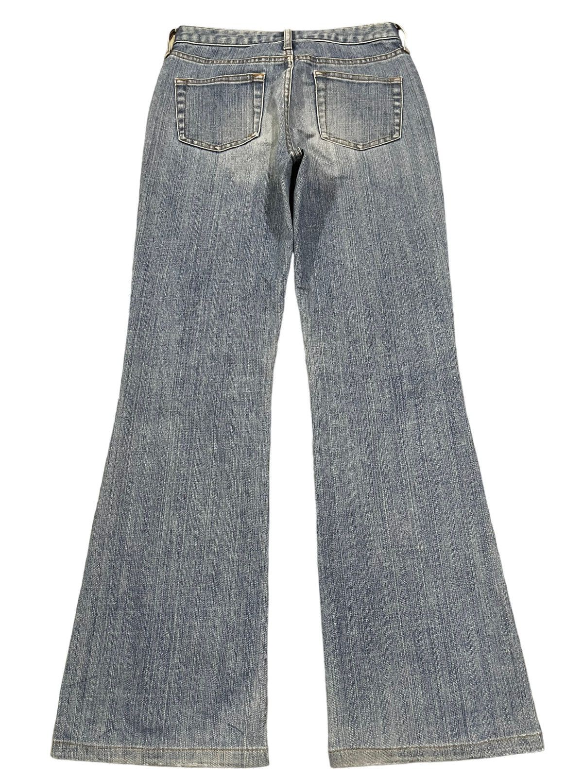 Uniqlo Vintage Japanese Uniqlo Blue Wash Style Flare Jeans Size 27" / US 4 / IT 40 - 2 Thumbnail