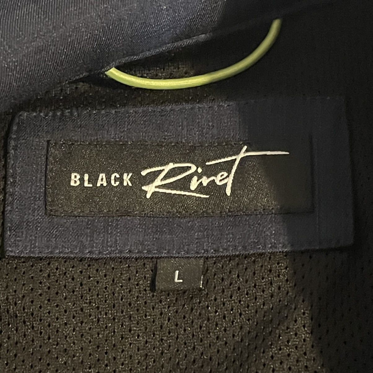 Black Rivet Black Rivet Mens Navy Blue Softshell Full Zip Jacket Large Size US L / EU 52-54 / 3 - 3 Thumbnail