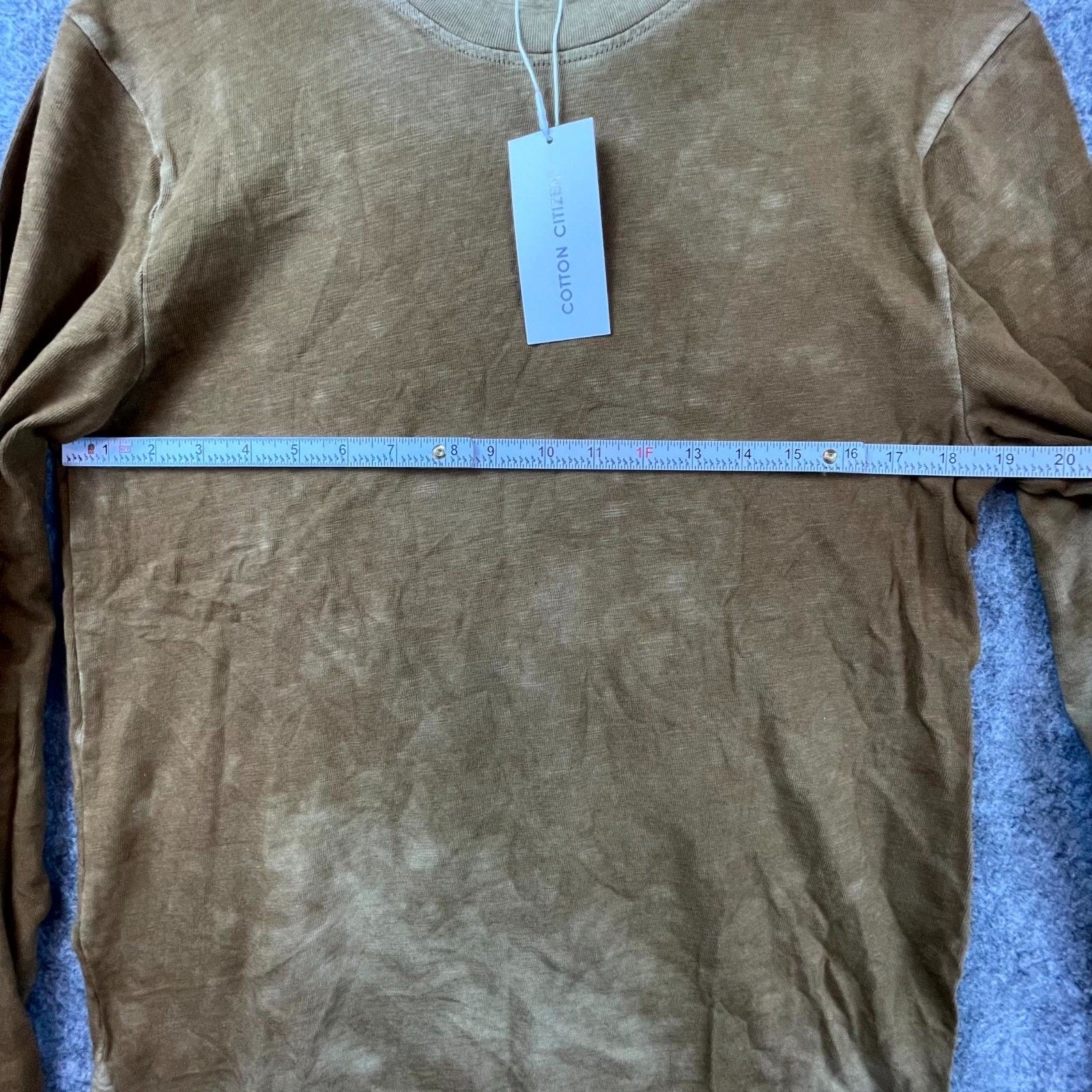 COTTONCITIZEN Cotton Citizen Classic Shirt M Vintage Wash Brown Tie Dye Size US M / EU 48-50 / 2 - 3 Thumbnail