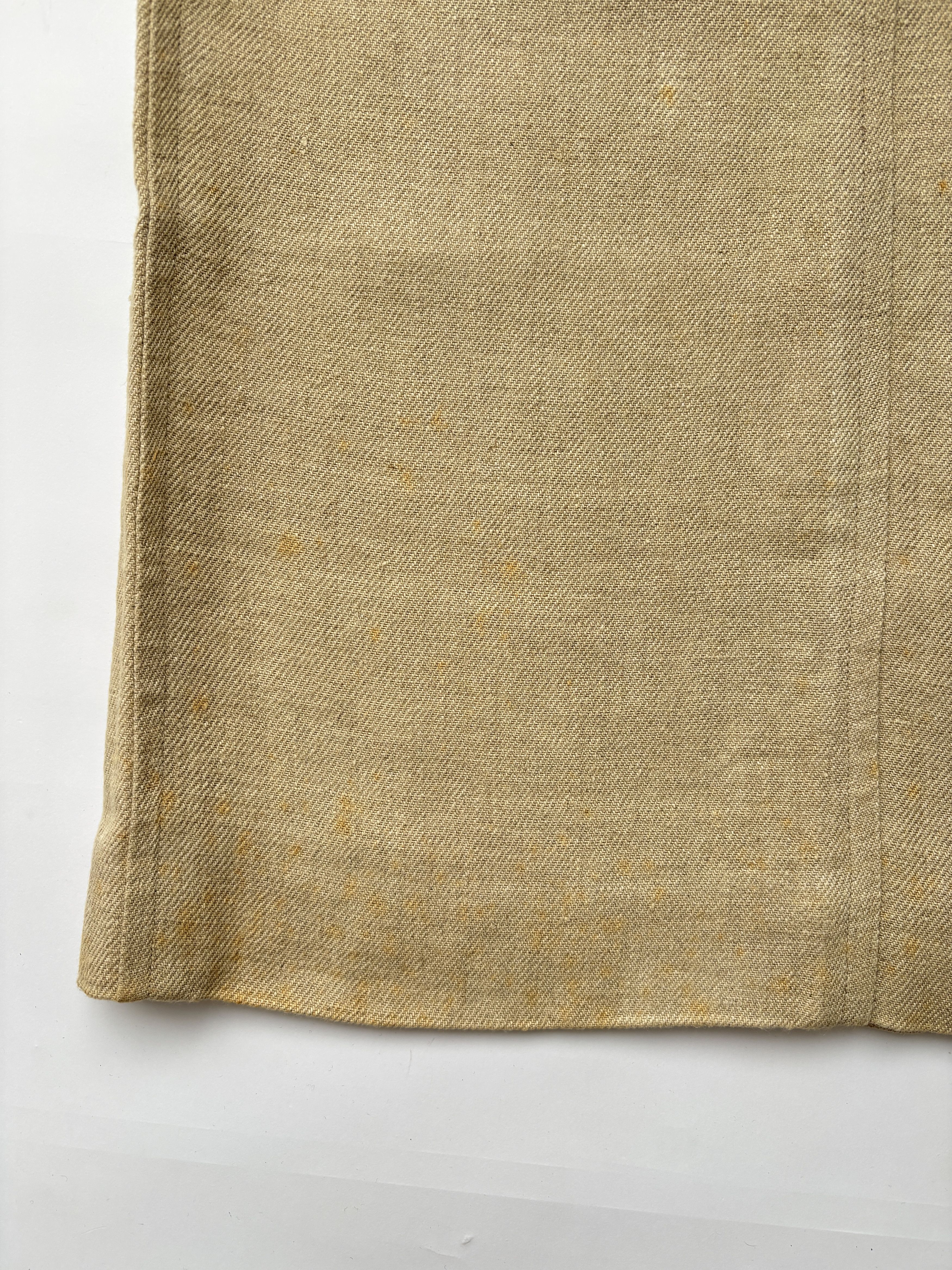 Hermes ⚡️QUICK SALE⚡️Hermes by Margiela Beige Linen Skirt Size 28" / US 6 / IT 42 - 7 Thumbnail