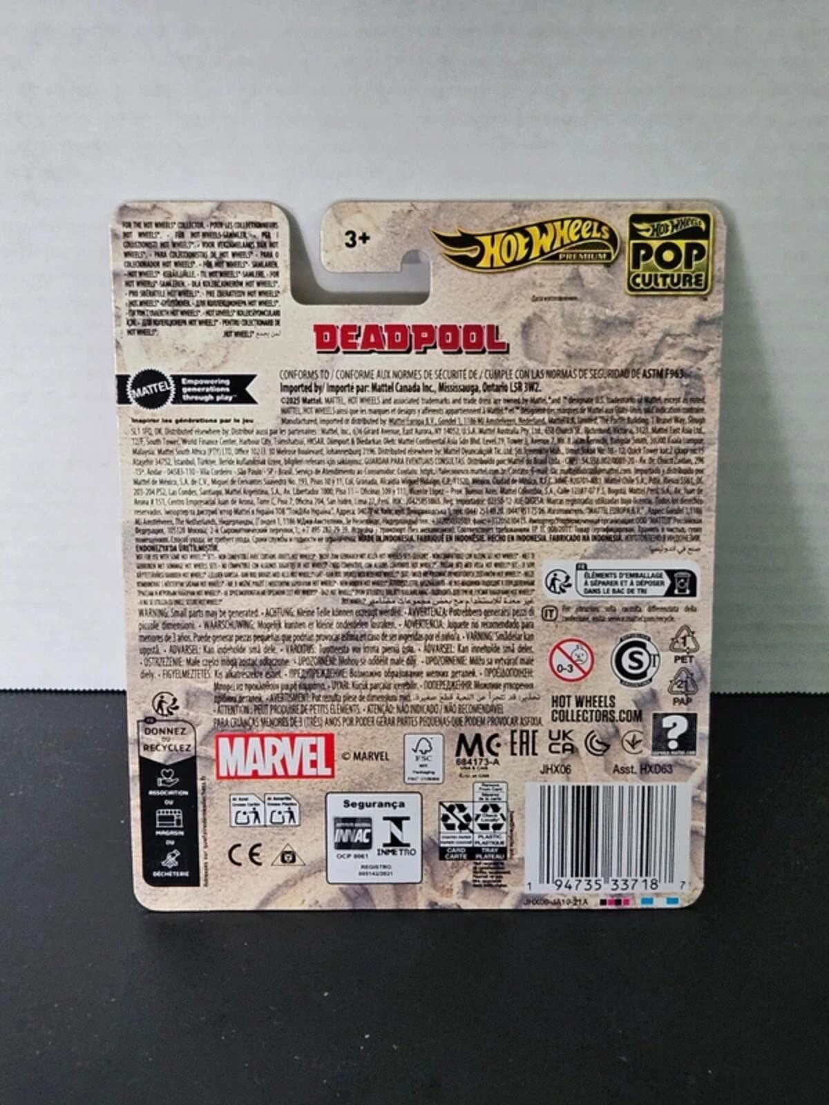 Other Hot Wheels 26 Pop Culture Deadpool Spider-Mobile Dead-Buggy Size ONE SIZE - 2 Thumbnail