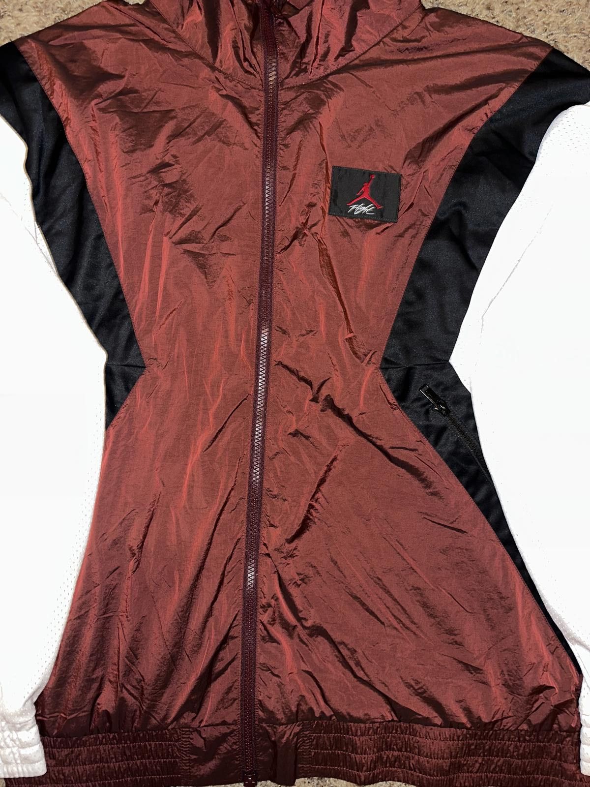 Jordan Brand Air Jordan Flight Warm-Up Gym Red/White/Black Jacket Size US L / EU 52-54 / 3 - 4 Thumbnail