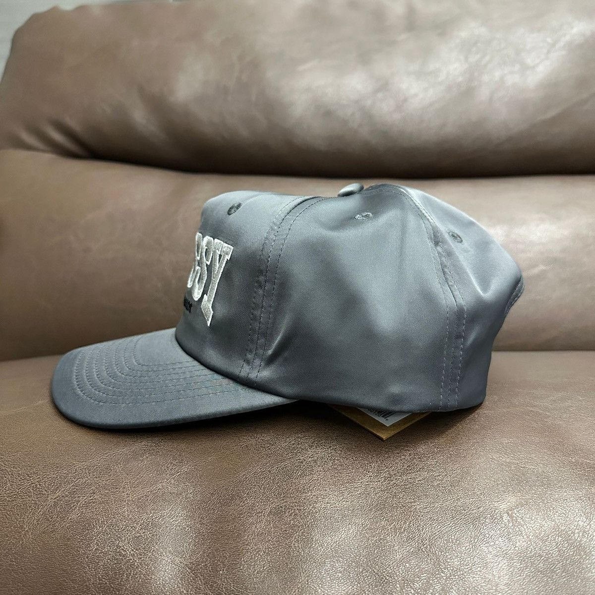 Stussy STUSSY MD BURLY THREADS CAP - GREY Size ONE SIZE - 2 Thumbnail