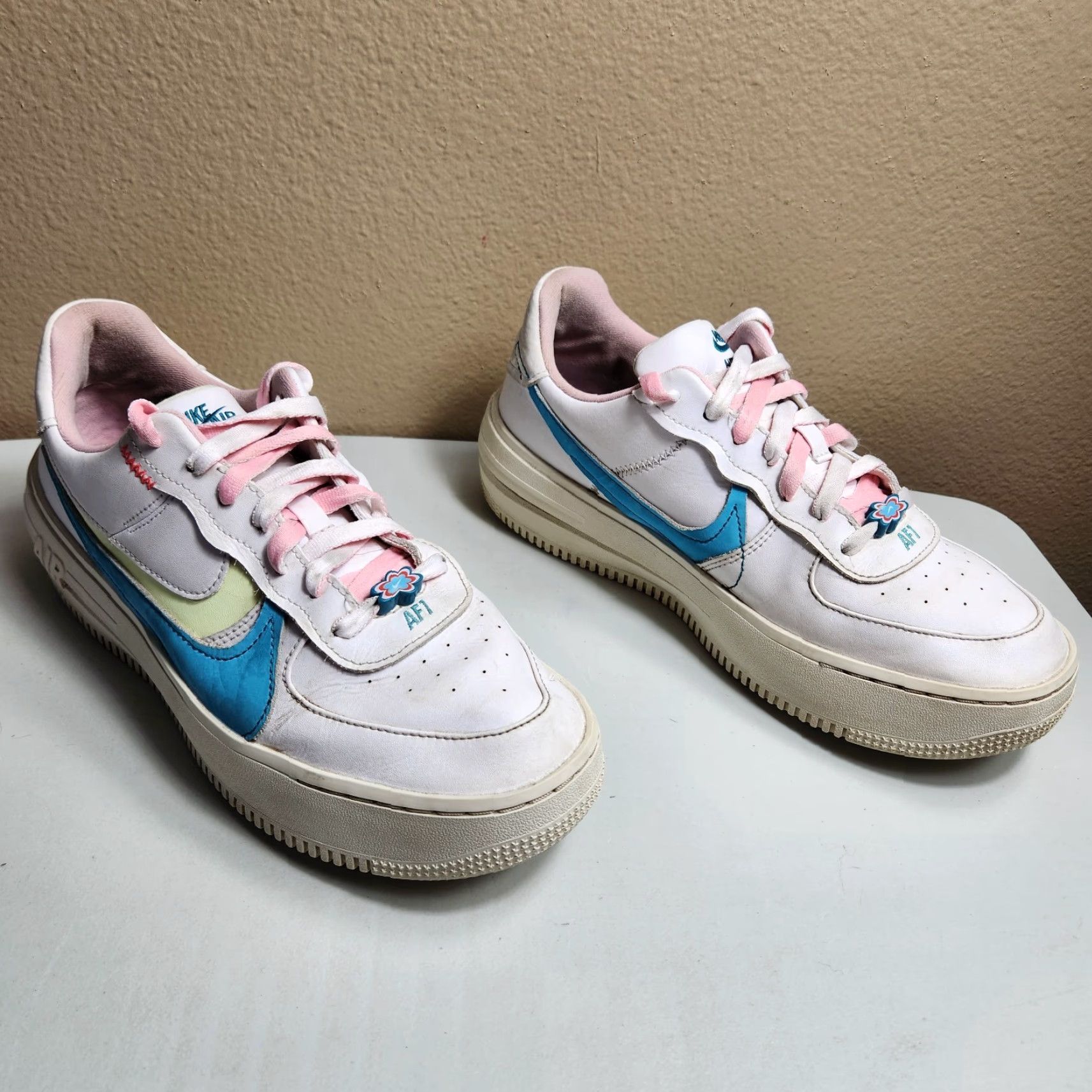 Nike Nike Air Force 1 Sneaker Womens 11 DZ5197-100 White Pastel Size US 11 / IT 41 - 4 Thumbnail