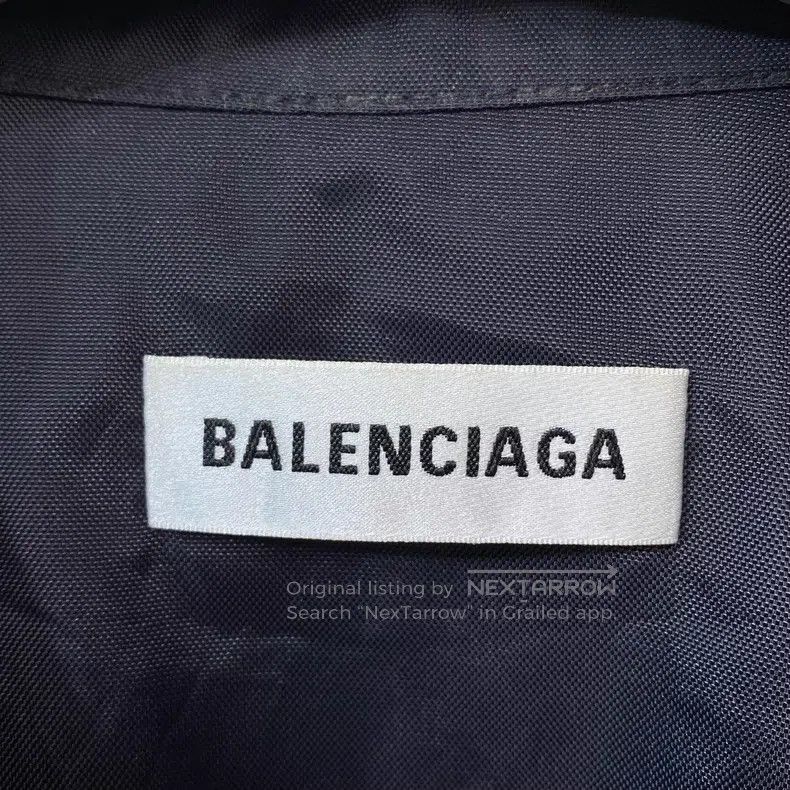 Balenciaga Balenciaga Nylon blend denim letter print logo Size XS / US 0-2 / IT 36-38 - 7 Thumbnail