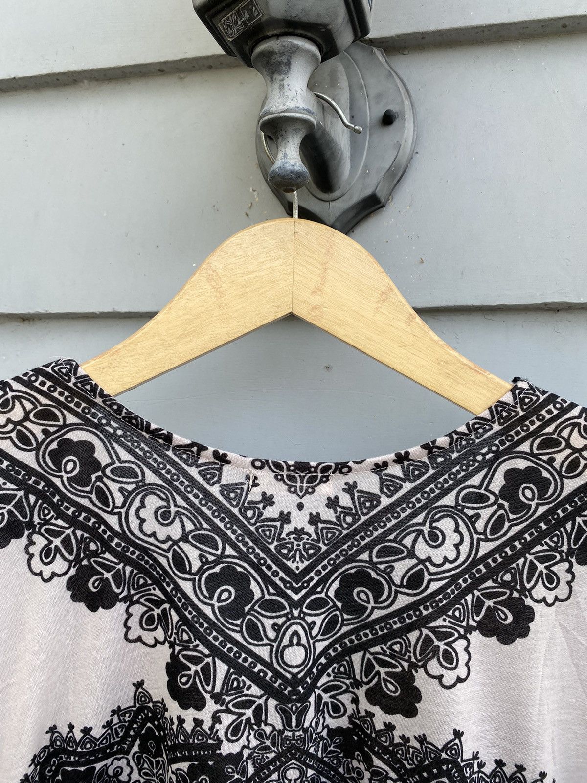 If Six Was Nine Chamelle Flower Paisley Bohemian Top Size M / US 6-8 / IT 42-44 - 10 Thumbnail