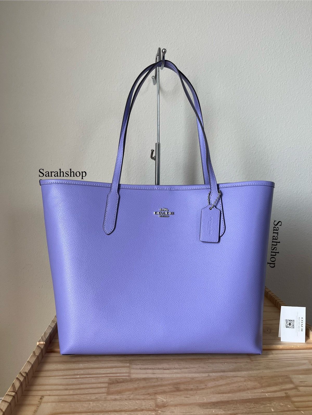 image of Coach Purse in Purple, Women's