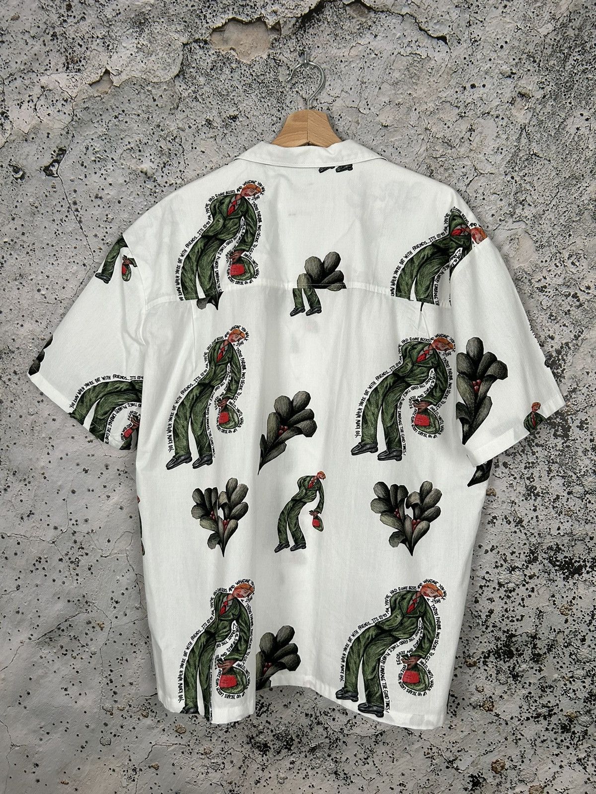 Vintage Vintage Crazy Hawaiian Shirt Avant-garde Alternative Hype Size US L / EU 52-54 / 3 - 4 Thumbnail