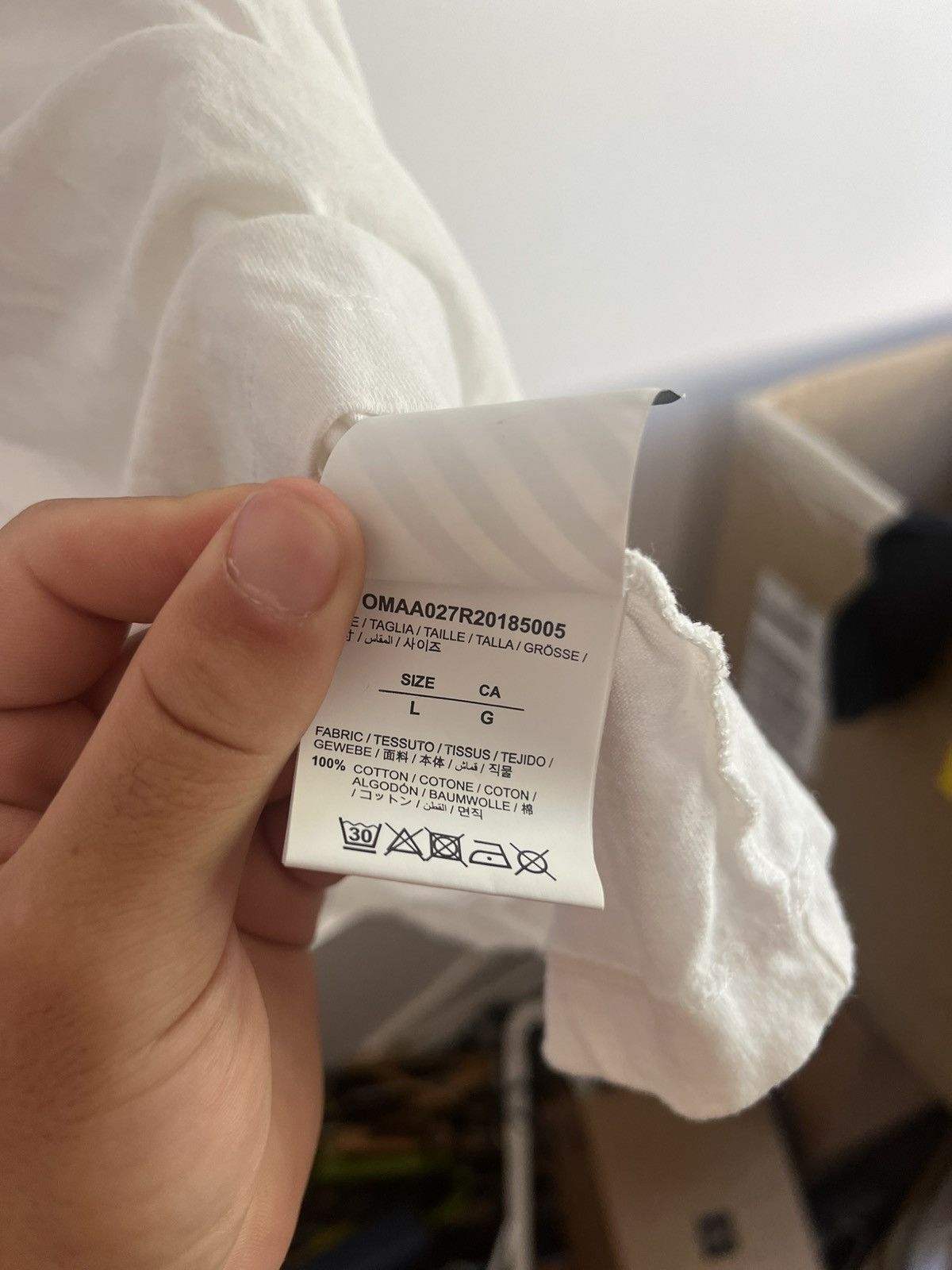 Off-White Off white Golden Ratio TEE Size US L / EU 52-54 / 3 - 12 Thumbnail