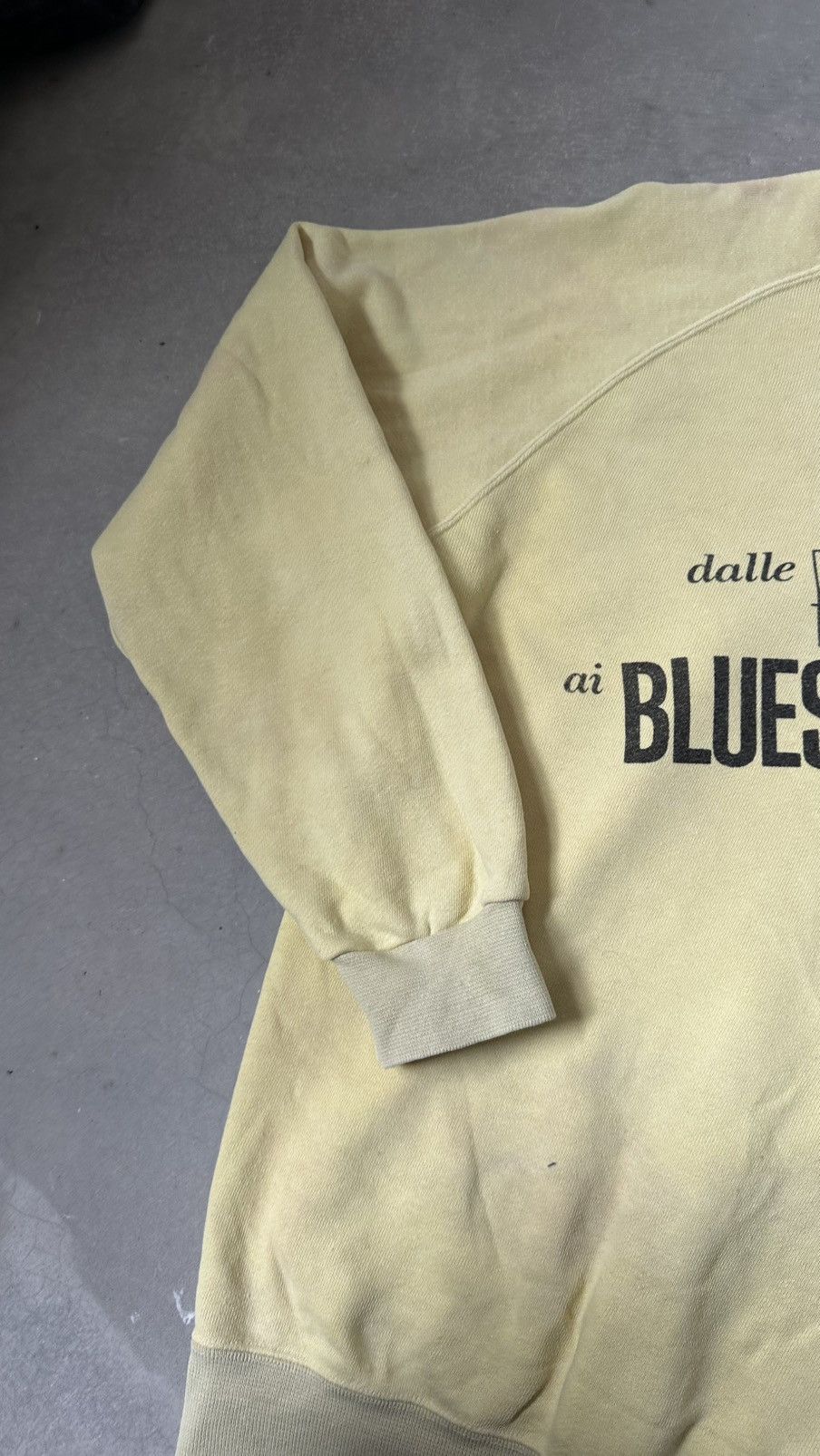 Vintage VINTAGE BLUES SISTERS DALLE PALLIDE ORFANELLE SWEATSHIRT Size US M / EU 48-50 / 2 - 3 Thumbnail
