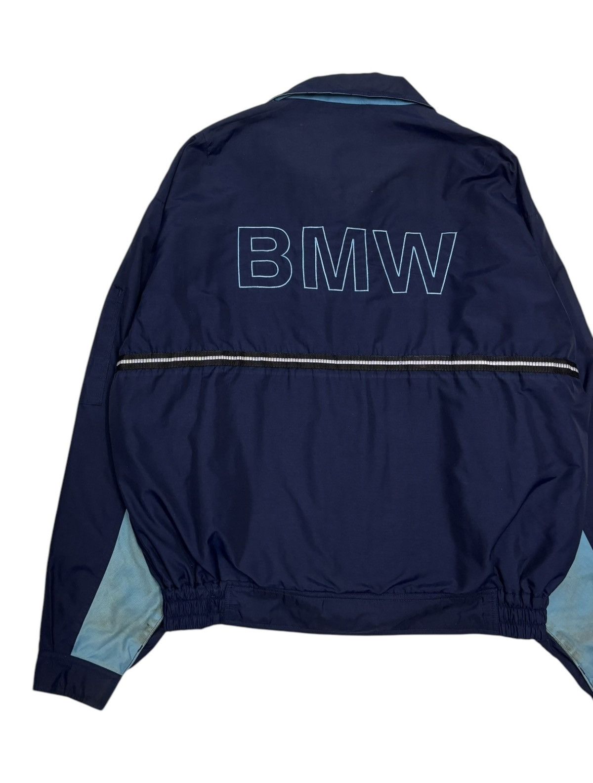 BMW 🔥VINTAGE BMW RACING SPECIALIST WORK BOMBER JACKET Size US XXL / EU 58 / 5 - 6 Thumbnail