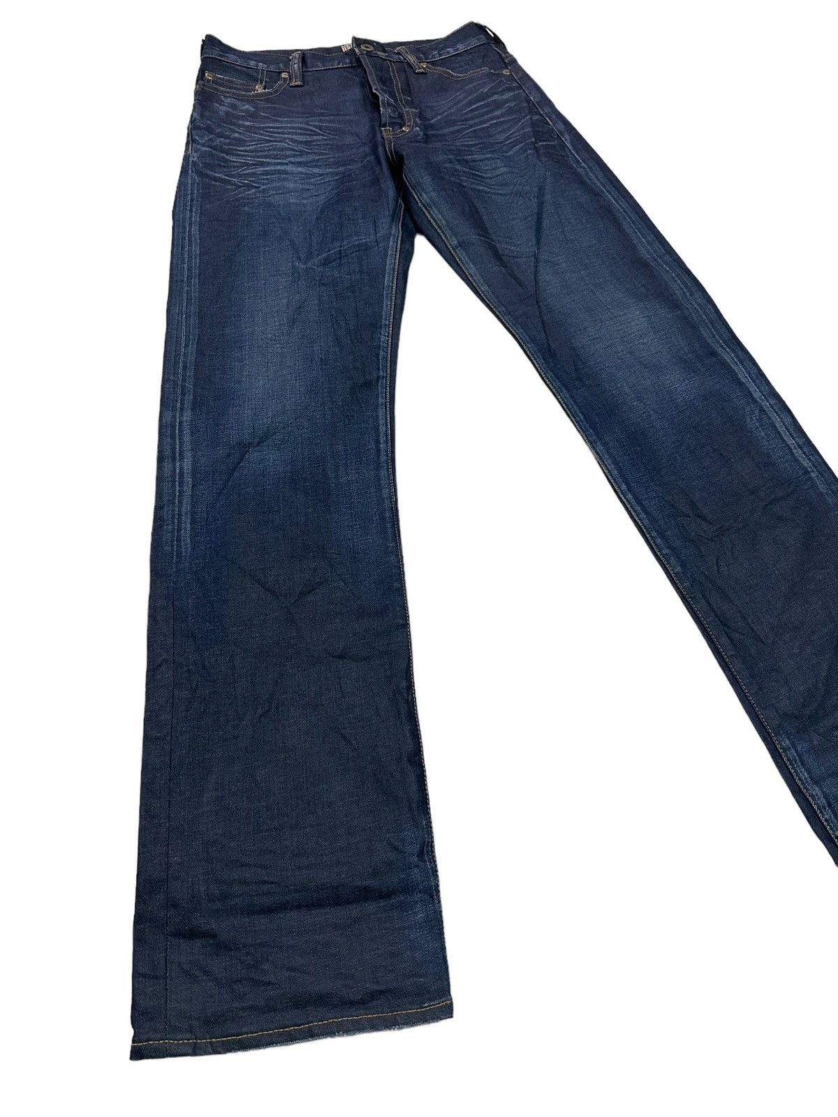Prps PRPS BLUE DENIM WAX JEANS Size US 26 / EU 42 - 6 Thumbnail