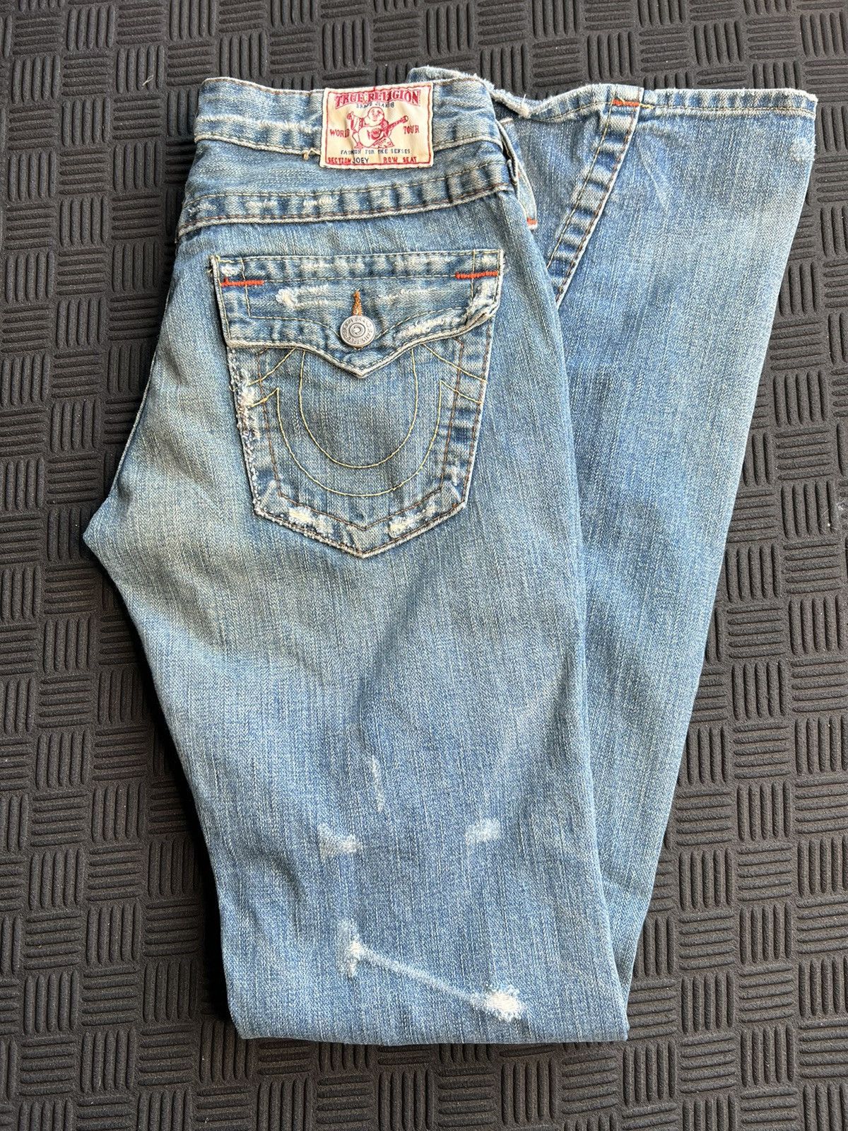 True Religion WOMENS y2k true religin bell bottom jeans Size 27" / US 4 / IT 40 - 4 Thumbnail