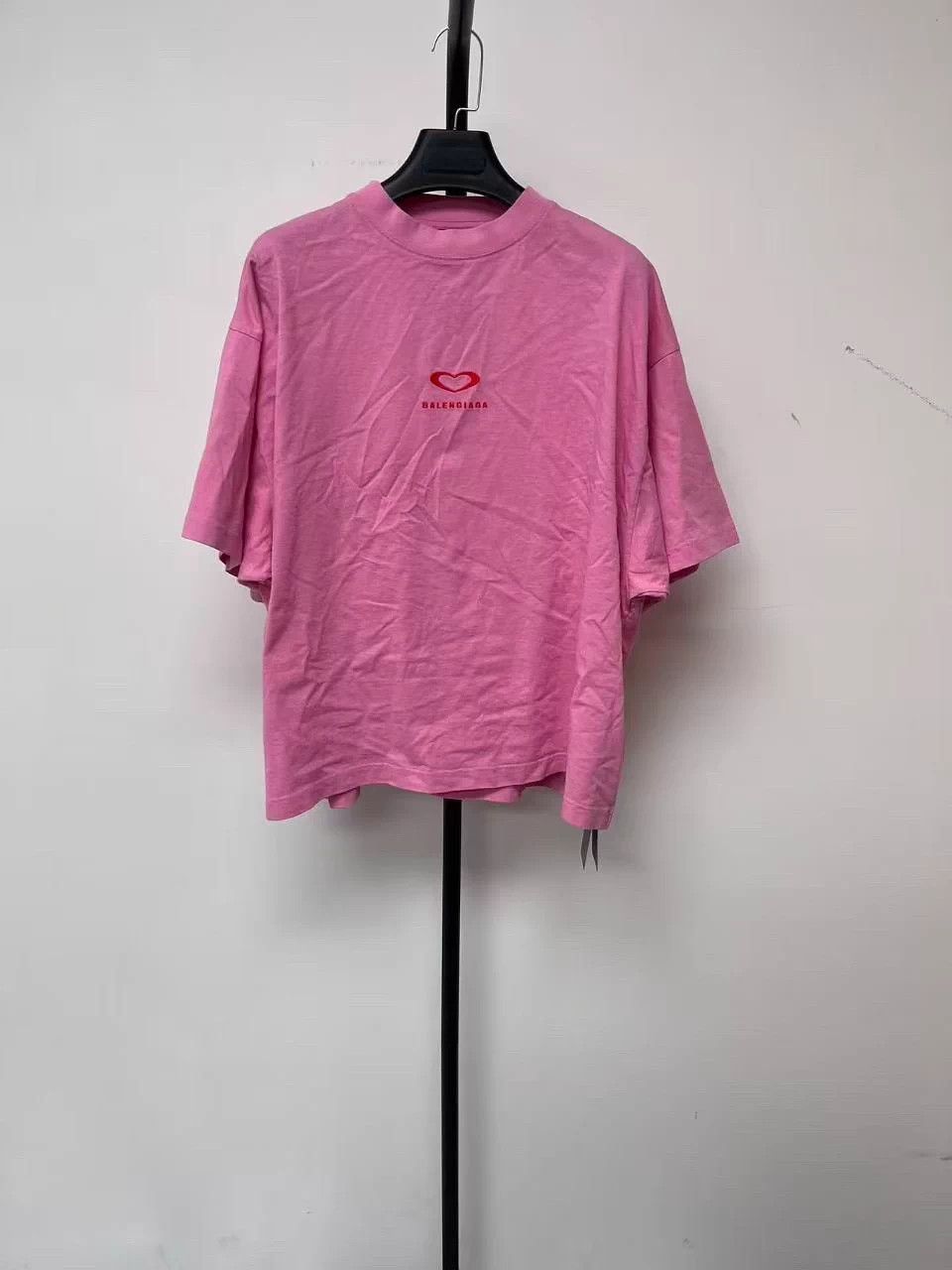 Balenciaga Balenciaga Embroidered Crewneck Dropped Shoulder Women's 2 T Size M / US 6-8 / IT 42-44 - 1 Thumbnail