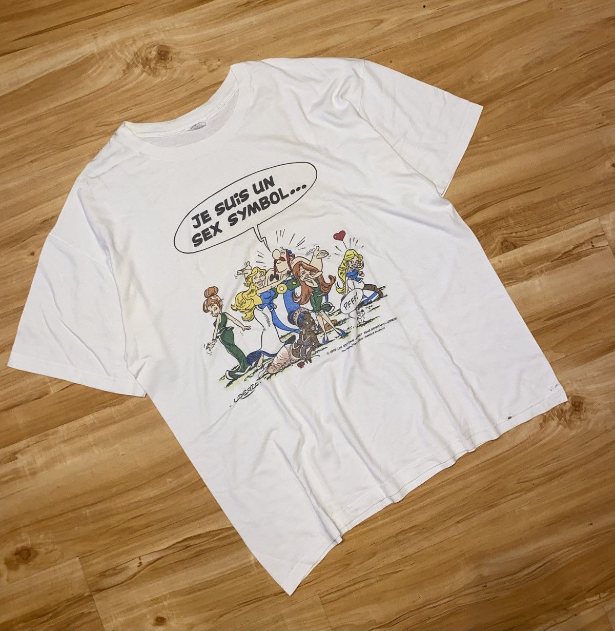 Cartoon Network × Vintage 1990s Asterix and Obelix t-shirt Size US XL / EU 56 / 4 - 1 Thumbnail