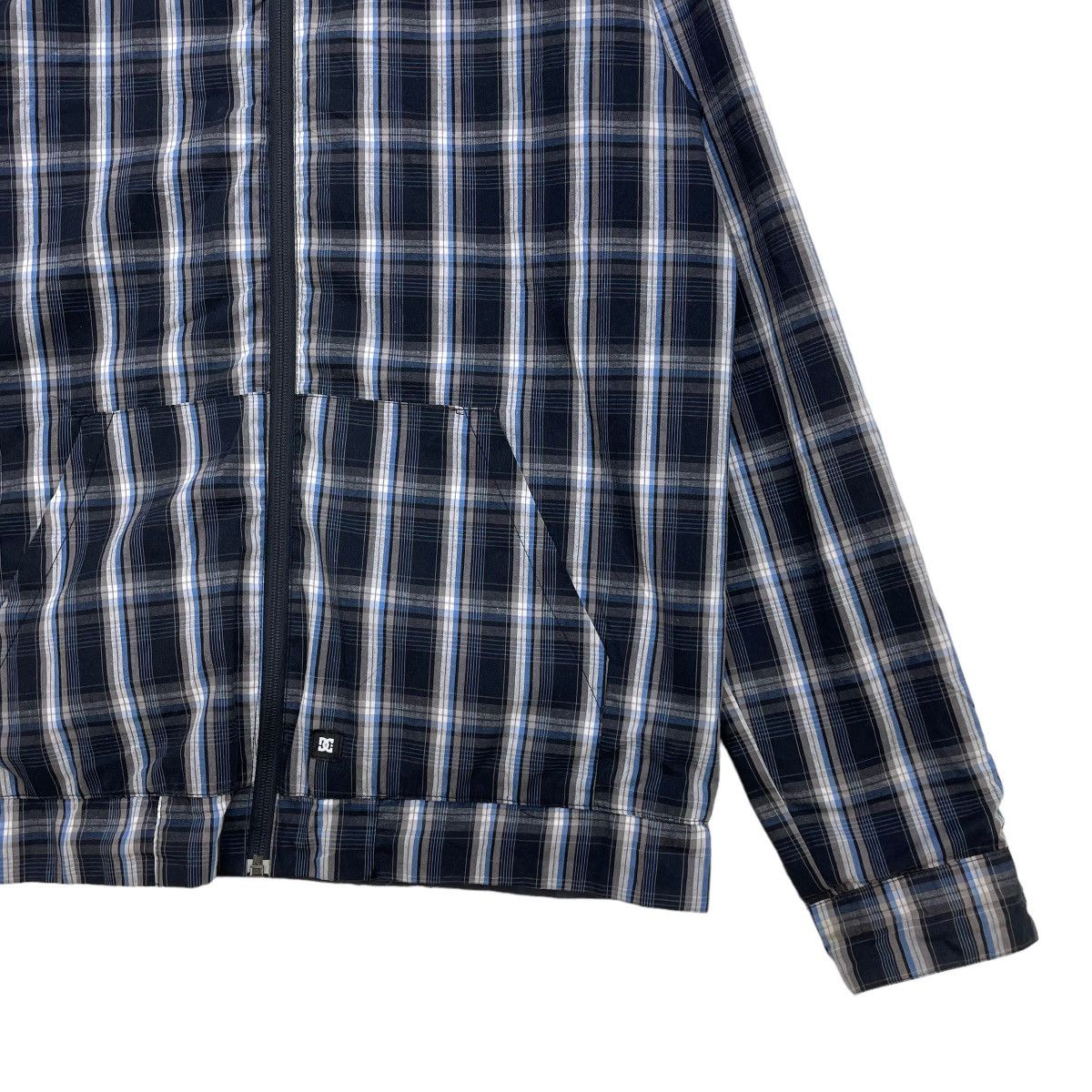 DC × Vintage Vintage Stripe Dc Reversible Hoodie Zipper Jacket Size US M / EU 48-50 / 2 - 3 Thumbnail