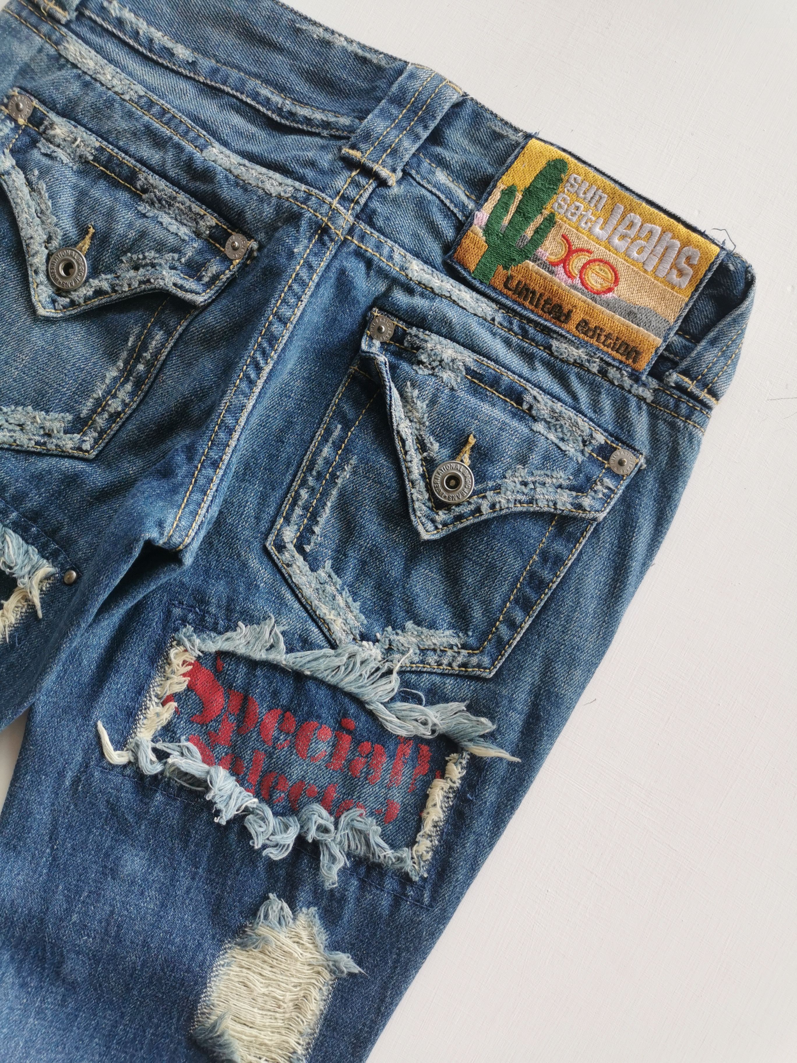 Tornado Mart flared patches jeans Size 27" / US 4 / IT 40 - 7 Thumbnail