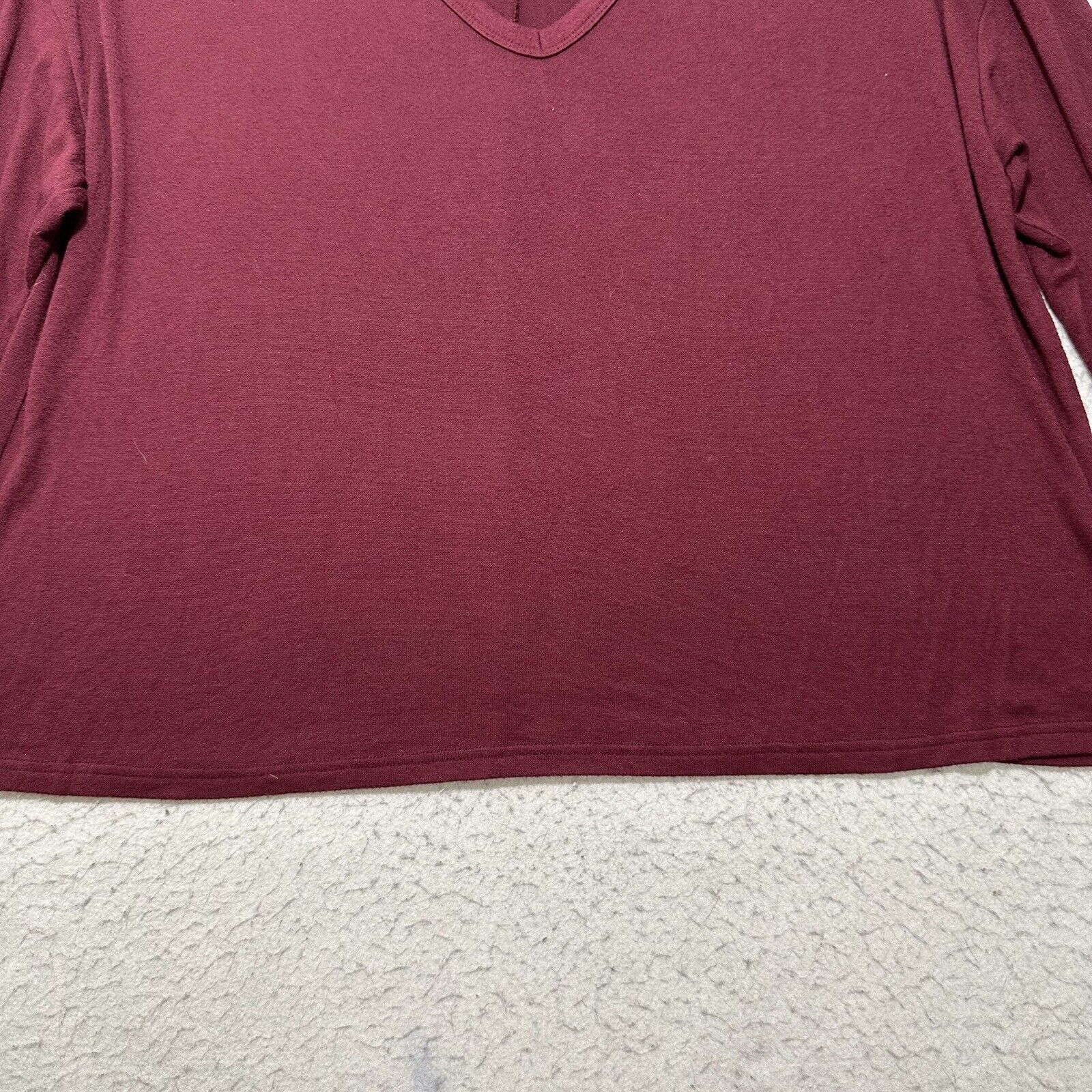 Old Navy Old Navy XXL V-Neck Sweater Burgundy / Maroon Pullover Size XXL / US 16-18 / IT 52-54 - 4 Thumbnail