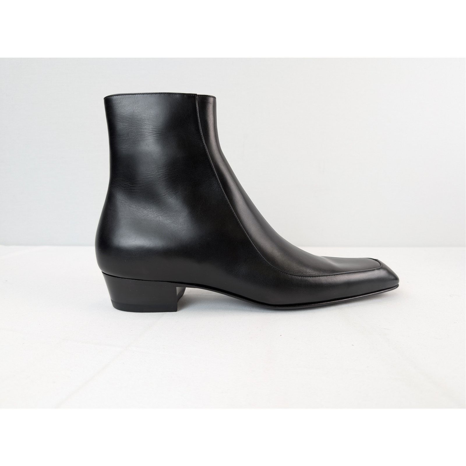 Saint Laurent Paris o1rshd1 Giza Calf Augustin 30 Booties Boots in Nero Size US 10.5 / EU 43-44 - 4 Thumbnail