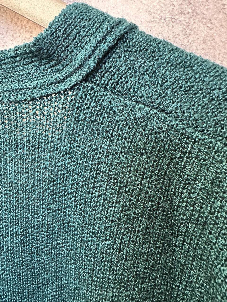 Pringle Of Scotland × Vintage Pringle of Scotland Acrylic Cardigan Sweater Moss Stitch Size US L / EU 52-54 / 3 - 10 Thumbnail