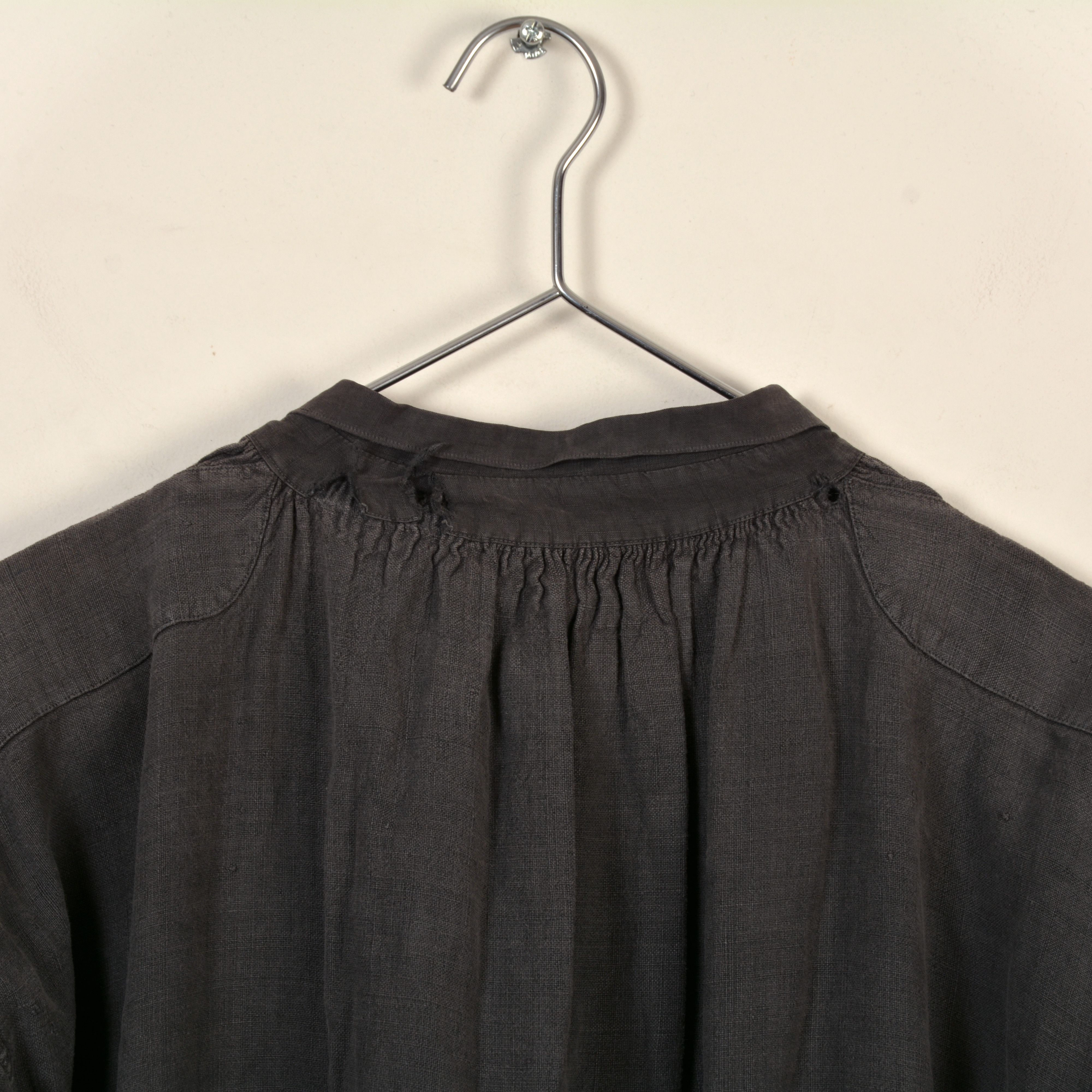 Vintage Vintage french linen biaude work jacket 1930-40 (2303) Size US S / EU 44-46 / 1 - 2 Thumbnail