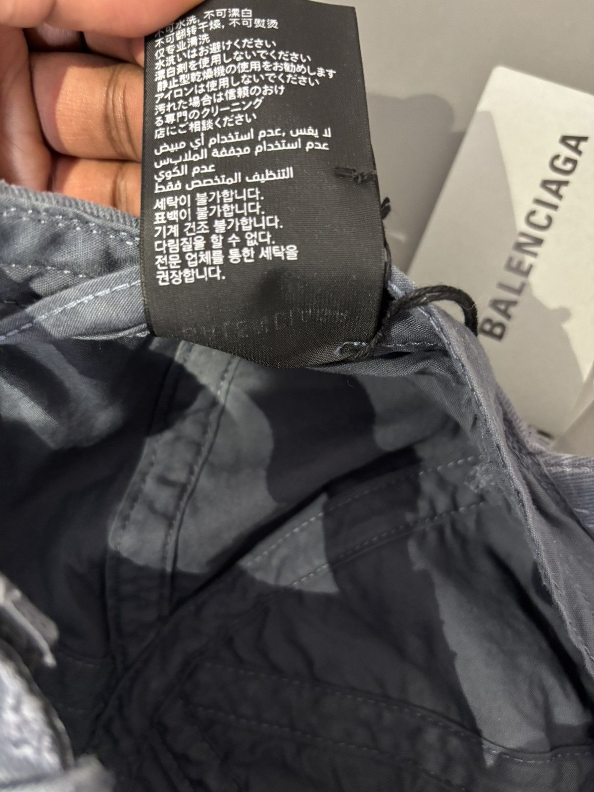 Balenciaga Balenciaga Destroyer Adjustable Cap Size ONE SIZE - 9 Thumbnail
