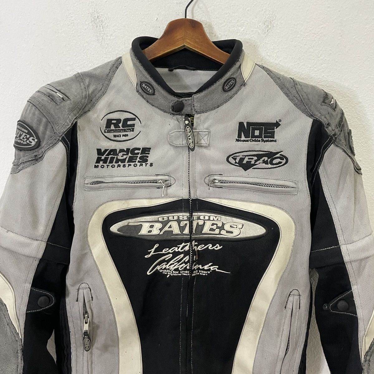 Sports Specialties Vintage Custom Bates Leather Racing Jacket Size US M / EU 48-50 / 2 - 4 Thumbnail