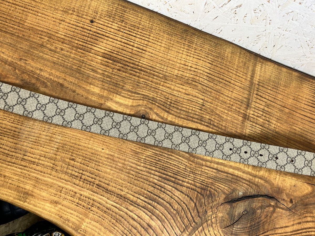 Gucci Gucci GG Web Interlocking G Leather Belt 114984 1766 90/36 Size ONE SIZE - 5 Thumbnail