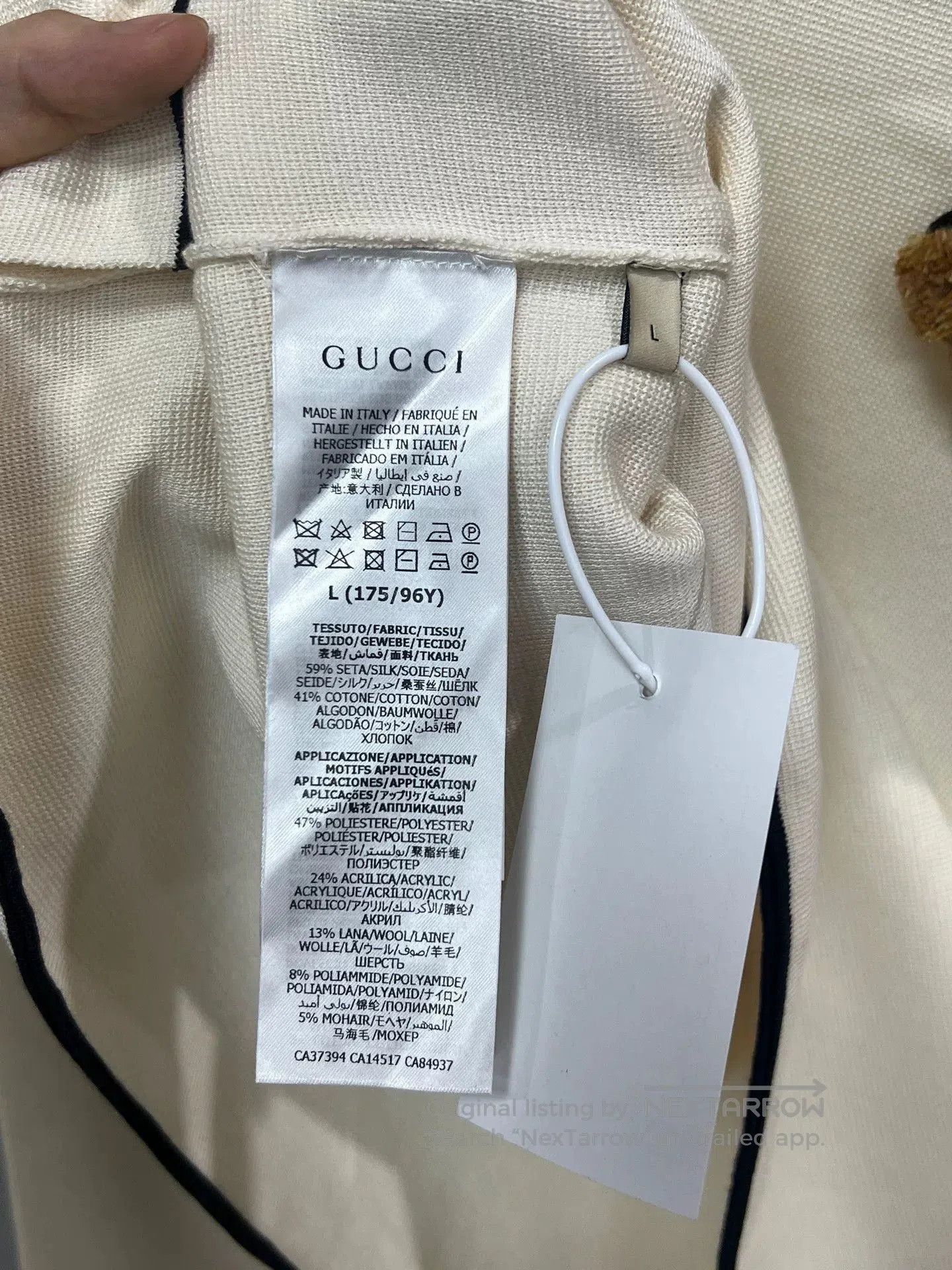 Gucci Gucci Bear Knit Long Sleeve Top. Size L / US 10 / IT 46 - 4 Thumbnail