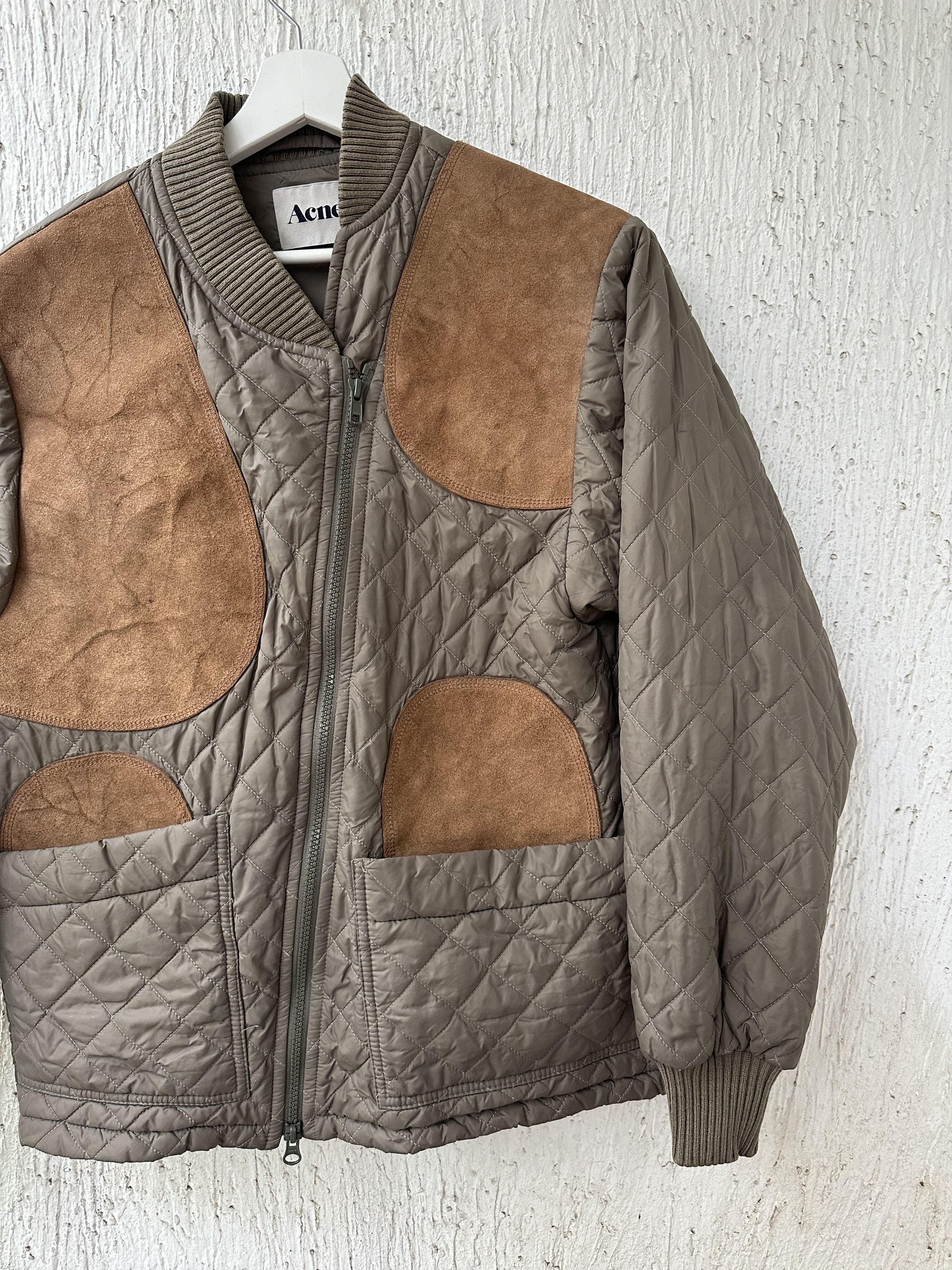 Acne Studios asymmetrical bomber jacket Size US M / EU 48-50 / 2 - 2 Thumbnail