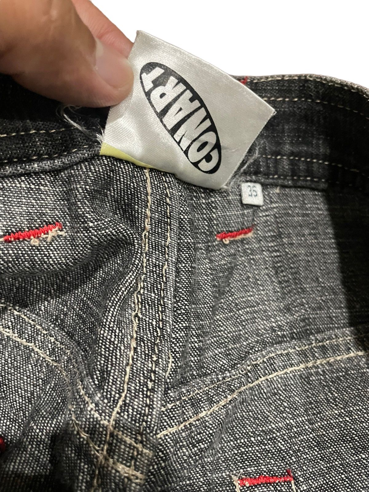 Hook-Ups Rare 90s Dope Shit Conart Skate Waxed Shorts Size US 34 / EU 50 - 8 Thumbnail