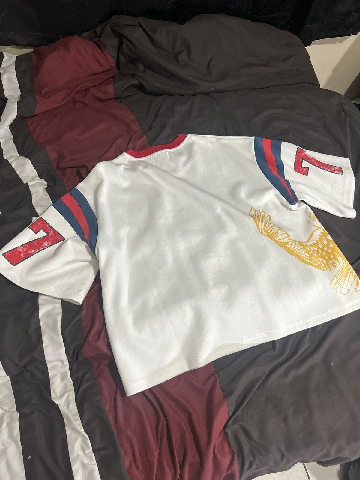 Vintage White and red Shoot1st Atelier jersey Size US M / EU 48-50 / 2 - 4 Thumbnail