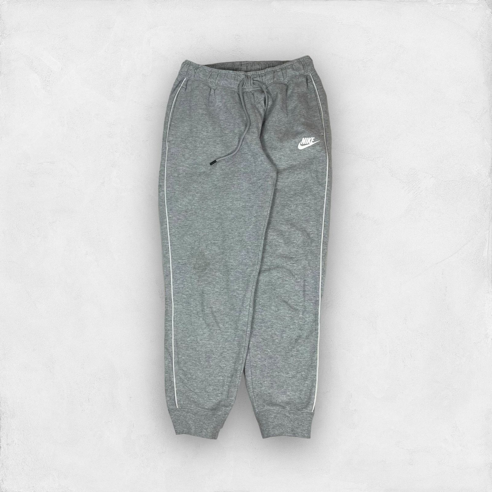 Nike Nike Women's Heather Gray Swoosh High Rise Sweatpants Small Size 28" / US 6 / IT 42 - 1 Thumbnail