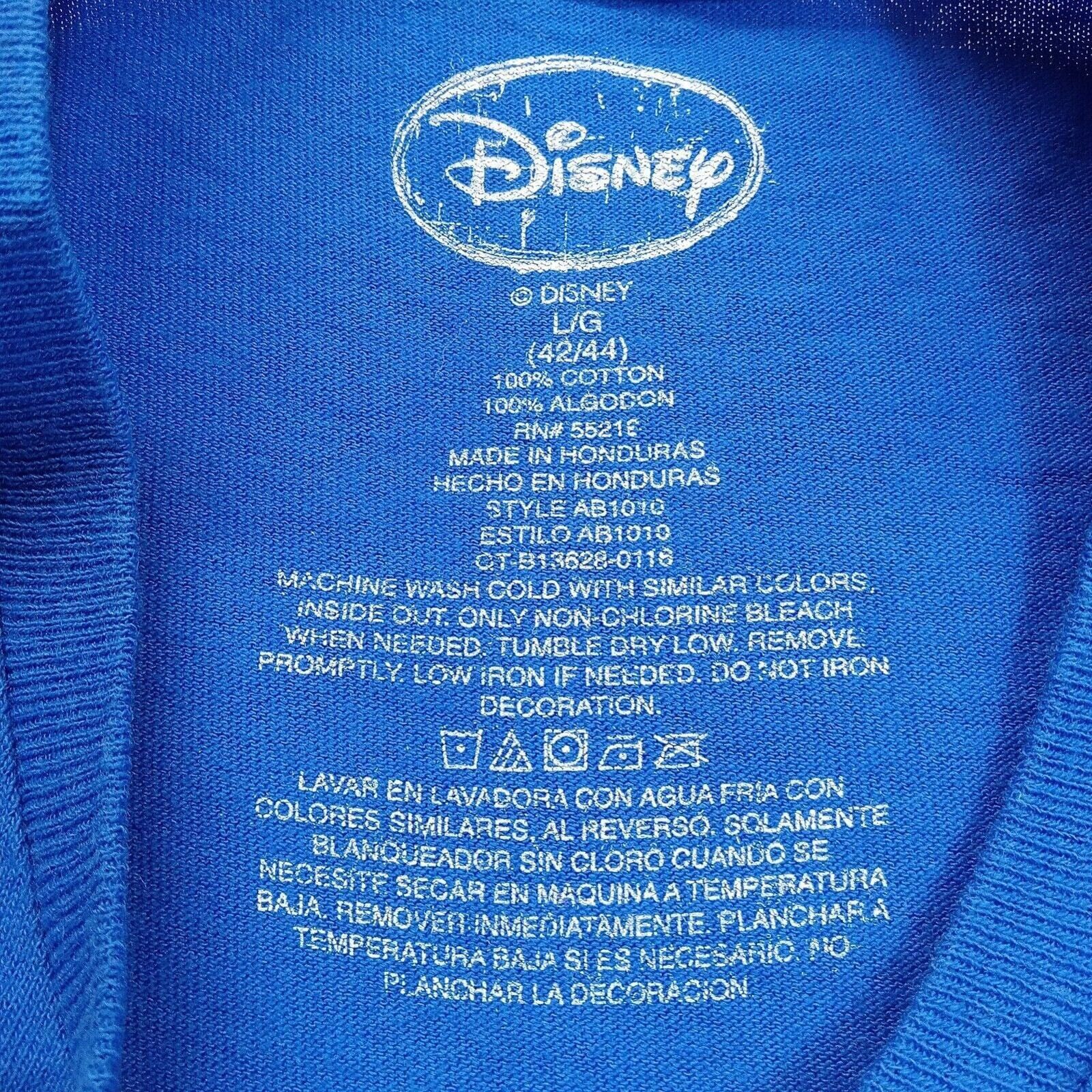 Disney Disney 2016 T-Shirt L Short Sleeve Mickey Donald Goofy Pluto Size US L / EU 52-54 / 3 - 4 Thumbnail
