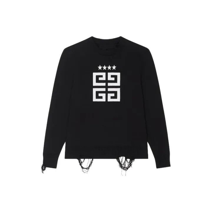 Givenchy Givenchy Color Block Logo Print Sweatshirt Size US L / EU 52-54 / 3 - 1 Thumbnail