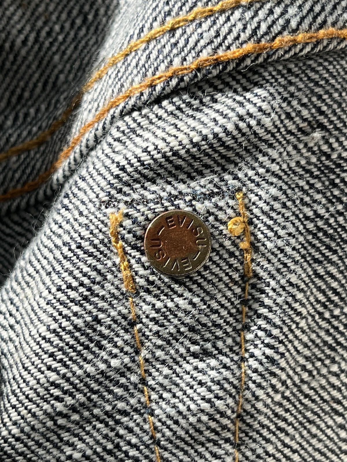 Evisu 2000’s Evisu Brushstroke Daicock Selvedge Jeans Size US 34 / EU 50 - 19 Thumbnail