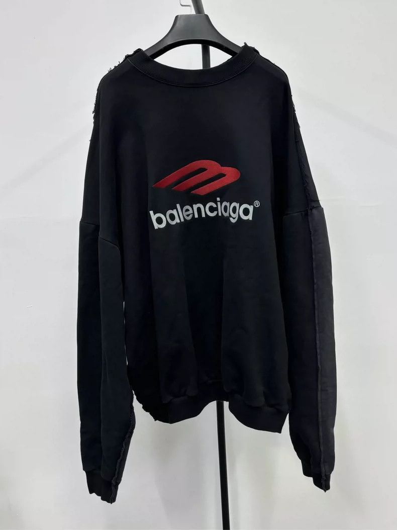 Balenciaga Balenciaga 24SS Long Sleeve Hoodie Sweatshirt-2505 Size US XXS / EU 40 - 2 Thumbnail
