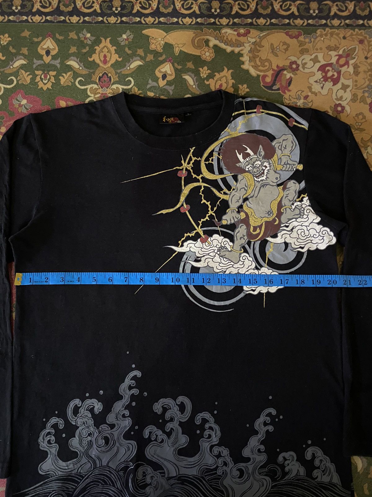 Bullet Noise × Japanese Brand Vintage Japanese Brand Bullet Noise Over Print Sukajan Style Size US M / EU 48-50 / 2 - 10 Thumbnail