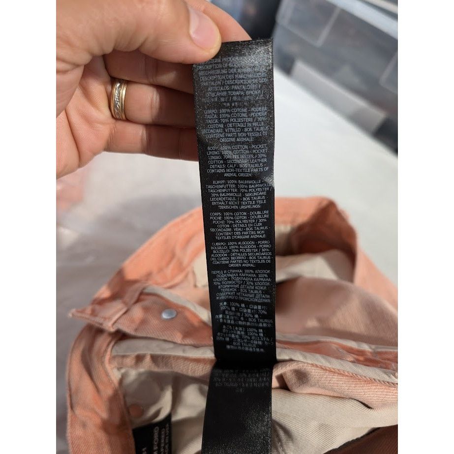 Tom Ford o1rshd1 Denim Tapered in Blush Size US 31 - 17 Thumbnail
