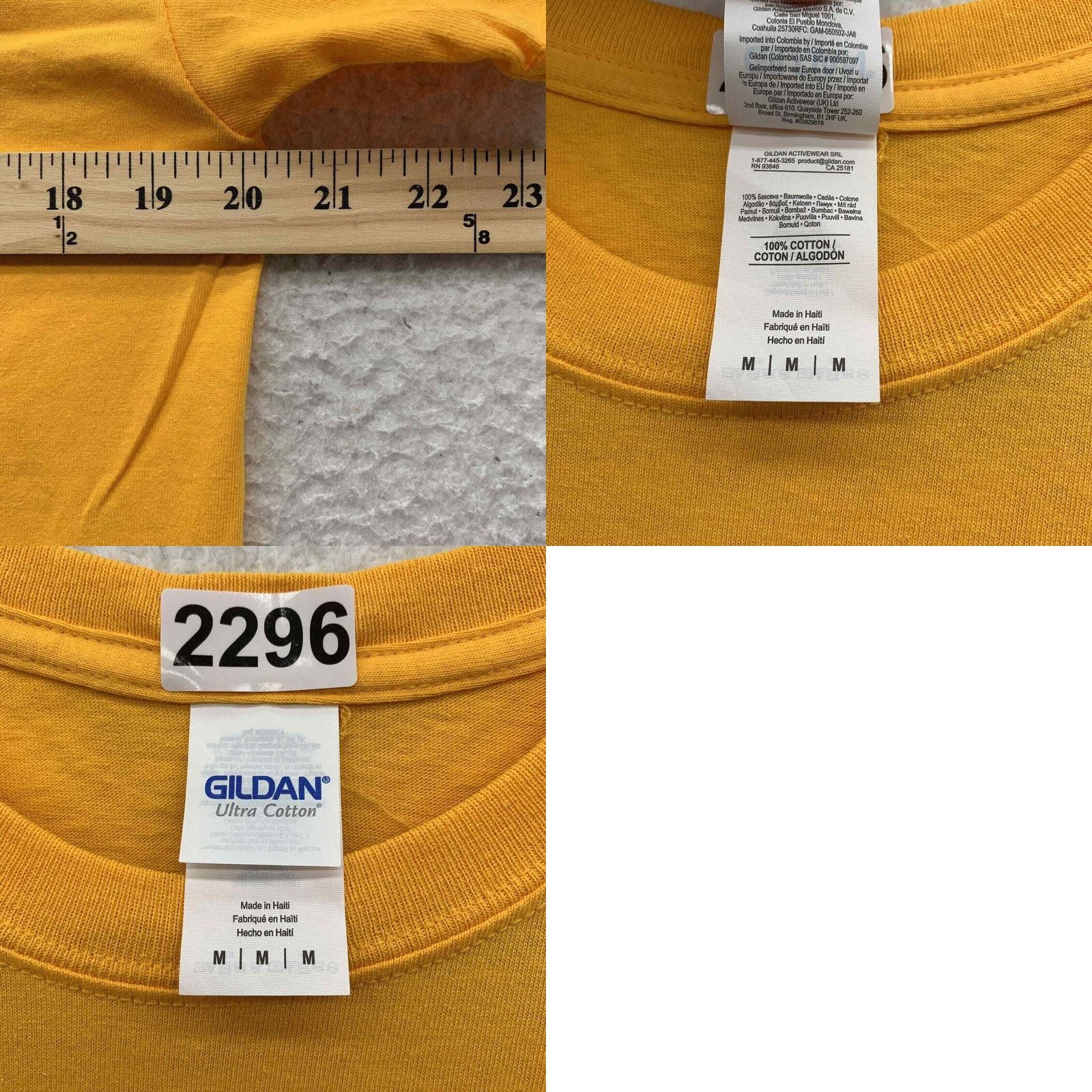 Gildan Gildan Yellow Adult Medium M T-Shirt Elect Congressional Term Limits Government Classic Dad Cotton Size US M / EU 48-50 / 2 - 8 Thumbnail