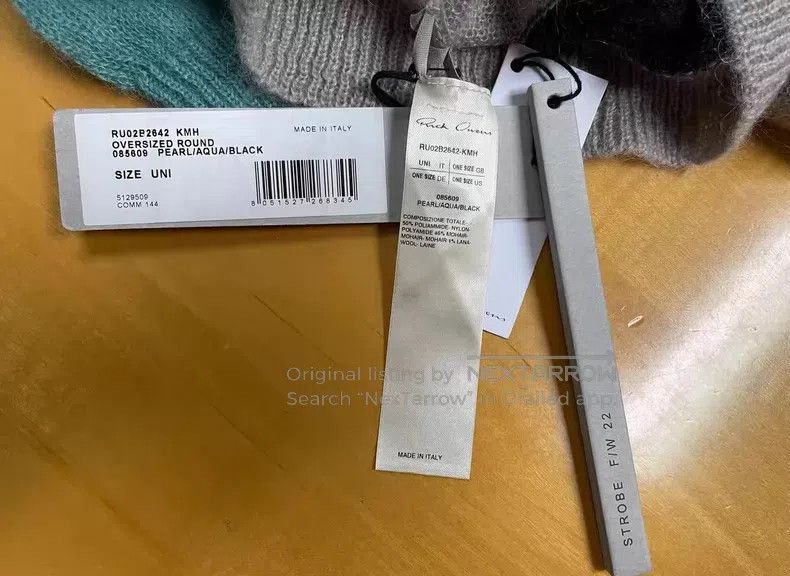 Rick Owens RICK OWENS size F Colorblocked Sweater Size US S / EU 44-46 / 1 - 5 Thumbnail