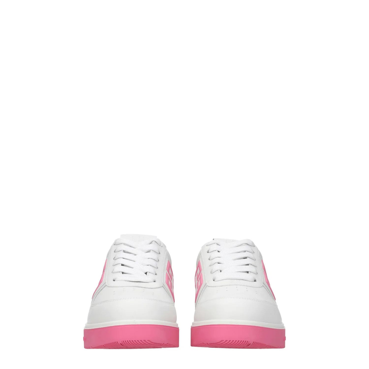 Givenchy ob1o1e1124 Leather Sneakers in White Pink Size US 7 / IT 37 - 3 Thumbnail