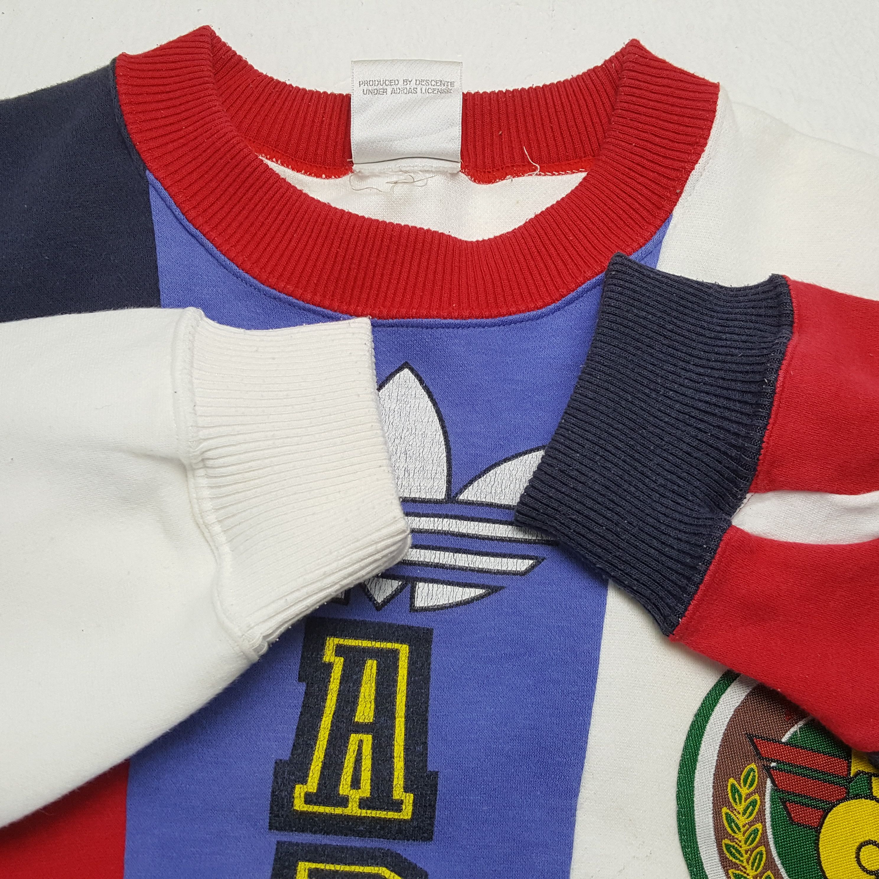 Adidas × Vintage ADIDAS Racing Style Rare Design Vintage Sweatshirt Size US M / EU 48-50 / 2 - 10 Thumbnail