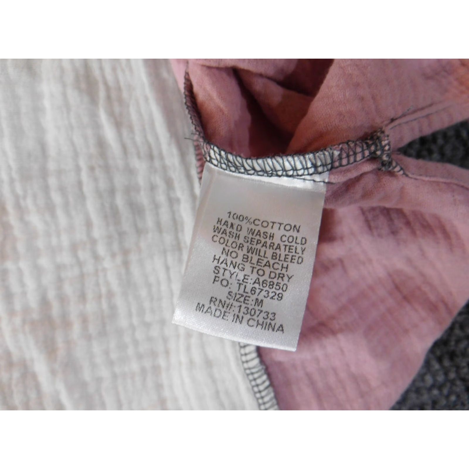 Pinko UMGEe Designer Blouse Short Sleeve Round Neck Pullover Pink Striped Knit 100% Cotton Regular M Womens Size M / US 6-8 / IT 42-44 - 7 Thumbnail