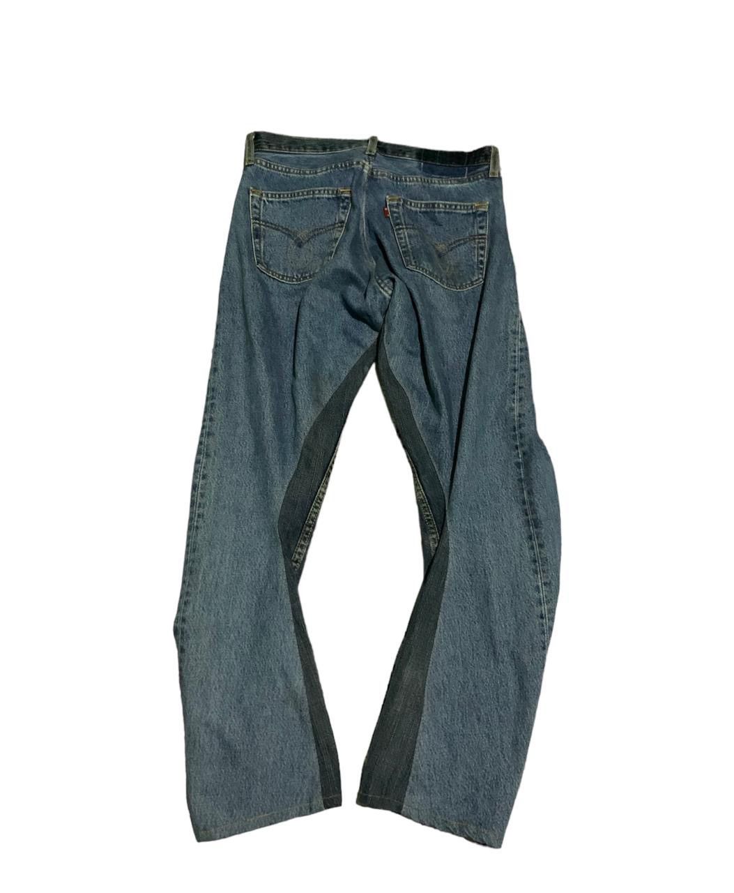 Needles Rebuild by Needles Twisted Seam Bootcut Levis Denim Size US 30 / EU 46 - 2 Thumbnail